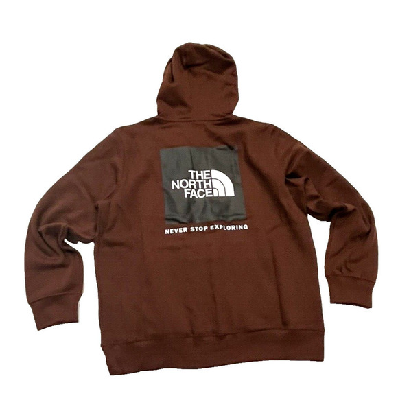 The North Face Other - The North Face men's Box NSE logo Hoodie Sweatshirt Extra Large XL Dark Oak